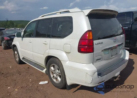 2007 Lexus Gx 470 z USA, uszkodzony, nr VIN JTJBT20X370143296